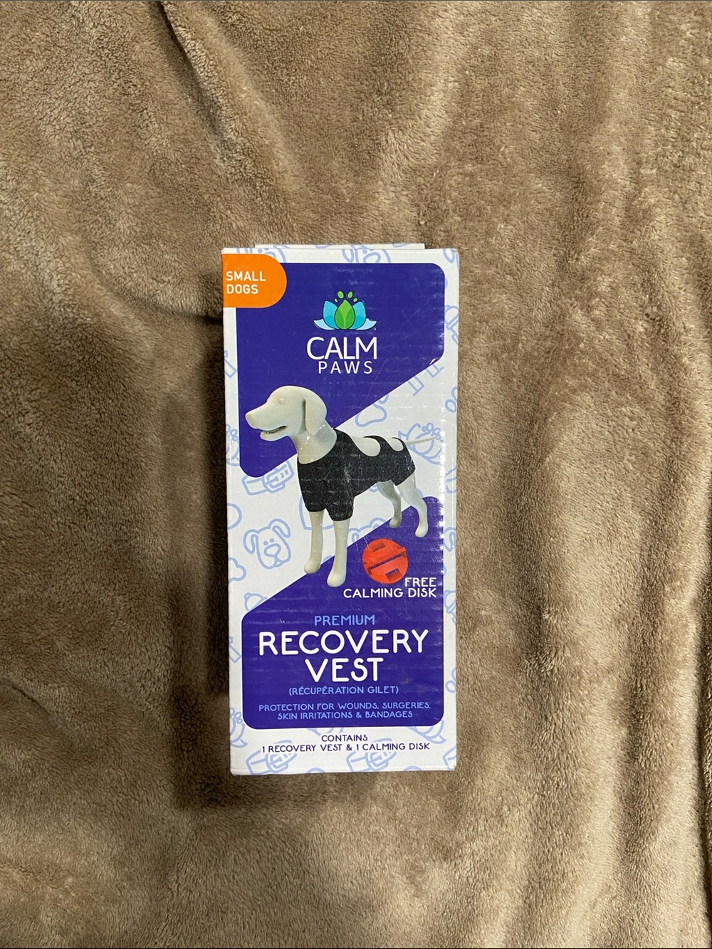 Premium Recovery Vest for Dogs - Black